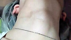 Asian crossdresser deepthroats massive monster cock in amateur blowjob scene.