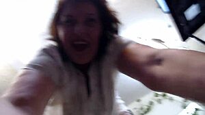 Look at me vacuuming with no panties on!