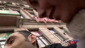 Dirty blonde Anny picked up and intensely ass fucked in Prague.