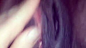 Fingering Young Black Teen Pussy