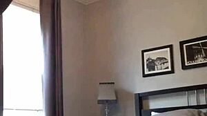 Ebony shows fat cameltoe then twerks seductively