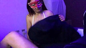 My roomie came home in a cow bathing suit, i think my ass looks gorgous in it, what do you think?