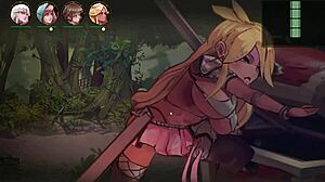 Jessica Curse Plays Hentai With Lesbian Masturbation