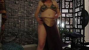 i danced my pussy as hotwife steffi princess in halloween cosplay