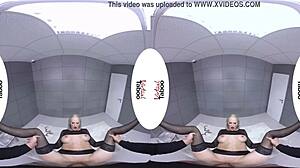 Blonde fucks for freedom in taboo POV