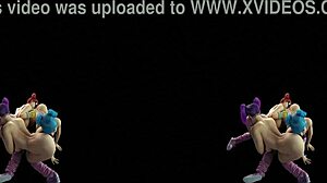 vreal 18k us cracs lesbian triangle licking assholes in cyberpunk parody