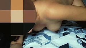 She Loves Doggy Fucking On Husband's Bed