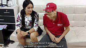 boss's stepson seduces me with huge cock