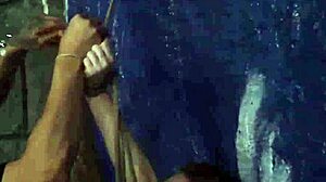 anya's hairy pussy gets rough anal fuck outdoors 😈