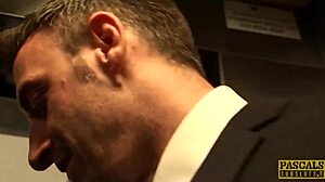 Busty Anastasia Lux submits to intense face fucking