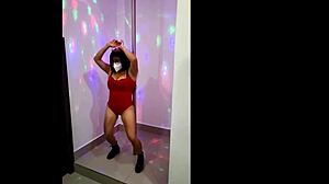 Dirty Latina Student Dances Awkwardly in Porn Debut!