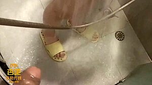 I am a youthful asian girl getting quick doggystyle fuck