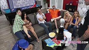 yo, freeuse fantasy football gets wild with angelina moon and slimthick vic!