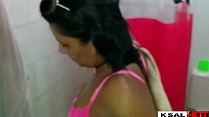 Went to shower at my husband’s cousins’ place. Then everyone joined to bang me!