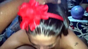 Fat BBW gets her pussy fucked by big black cock in the room POV.