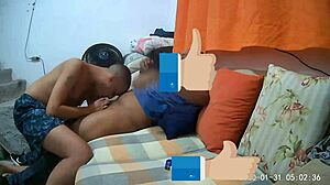 did the naughty neighbor come visit in the dead of night?