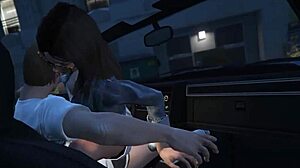 Gta 5 online character hires hooker in car