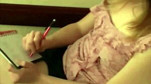 Dagfs - Shy Girl Bravely Strips Down