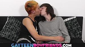 Horny Gay Teen Boyfriends Pound Each Other Relentlessly
