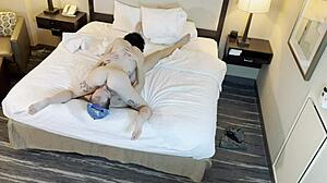 69 position with tattooed beauty sucking pussy and fucking teen 18+.