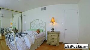 Elsa Jean Wakes Up For A Hardcore Creampie And Blowjob