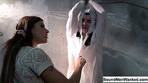 Billie Plays With Submissive Toys