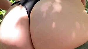 Oh, Random Jogger! DEEPTHROAT Me on the Hiking Trail POV. Candycourt Captures It All!