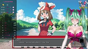 Mystic Vtuber, playing that lewd master's pokemon hentai porn game?