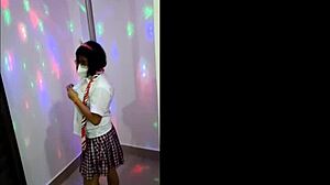 Dirty Latina Student Dances Awkwardly in Porn Debut!