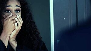 Busty Ebony Teen Scarlit Scandal Bent Over!