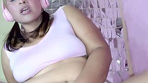 Latina Gina moans dirty while getting sucked licked and fucked