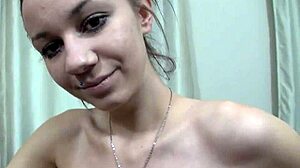 Stunning czech teen undresses in supermarket seduction leading to pov penetration
