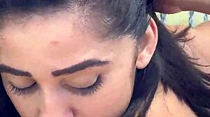 girlfriend enjoys oral pleasure