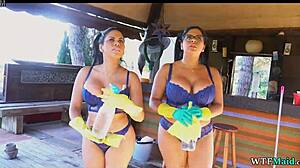 My busty bestie rimmed and anal toyed me