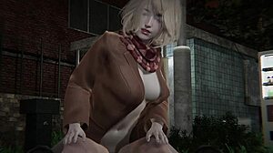 I’m hooked on Hentai Resident Evil 4 Ashley 3D animation