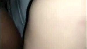 I got that big booty white whore takin' my black dick and she lovin' it