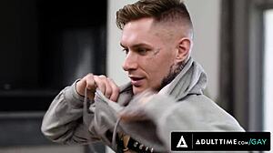 Military Hunk Ty Roderick Dominates Obedient Gay Sub Zak Bishop With Rough Fucking!