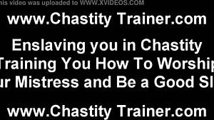 We're the only ones controlling your chastity cage release tonight!