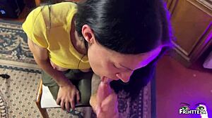 wife refuses sex but husband can't resist her bent over ass