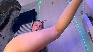 This teen squirts so much from anal fucking and hard masturbation! 💦