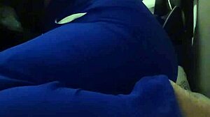 Alone with My Mature Latina Stepaunt at Home