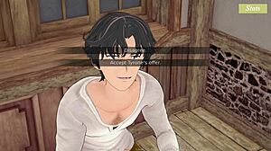 Lets Play Charming Waitress With Big Tits