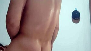 Alone with My Mature Latina Stepaunt at Home