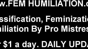 You Are No Longer Allowed To Wear Men's Underwear! Submit To Femdom Humiliation Now!