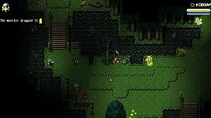 Sexy farmer exposes pussy in Lost Lagoon harem game.