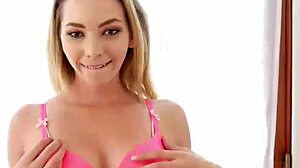 horny teen teasing handjob in tpov with big cock blowjob