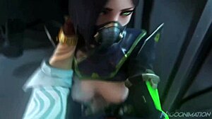 cyberpunk hentai in 3d porn style