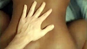 white guy fucks black teen from tinder doggystyle