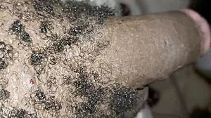 Arab man engages in urination fetish in provocative scene