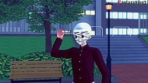 Selena Lust And Elijah Woodz In A Quickie Oral Session